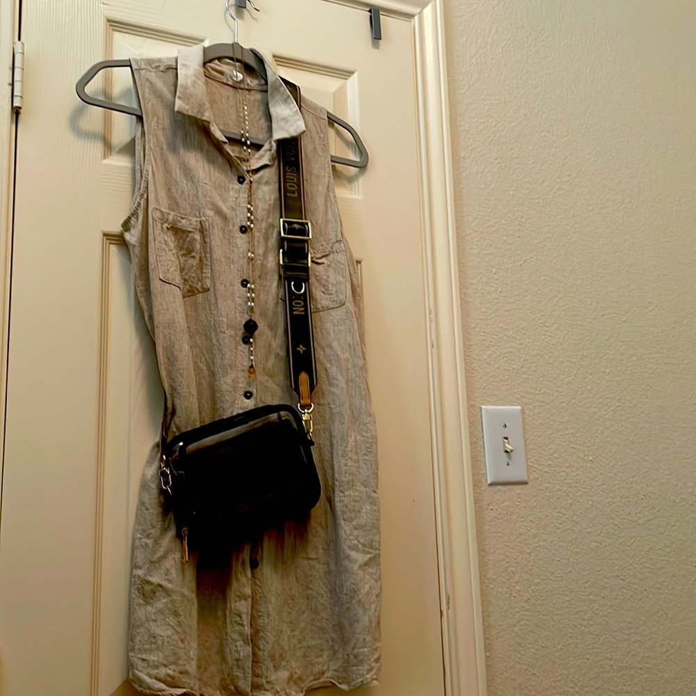 Linen Flax super cute dress. Light and Flowy. Closet Clear-out no returns.
